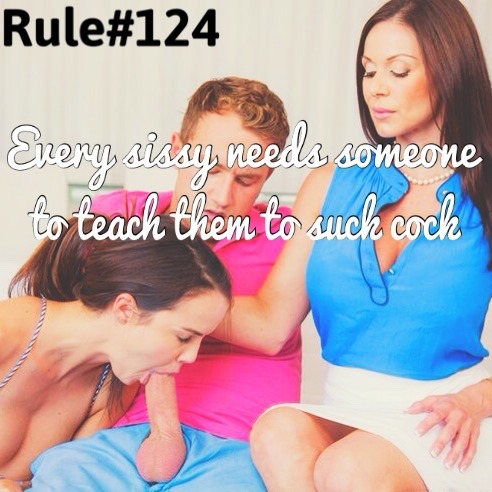 Porn photo sissyrulez:  Rule#124: Every sissy needs