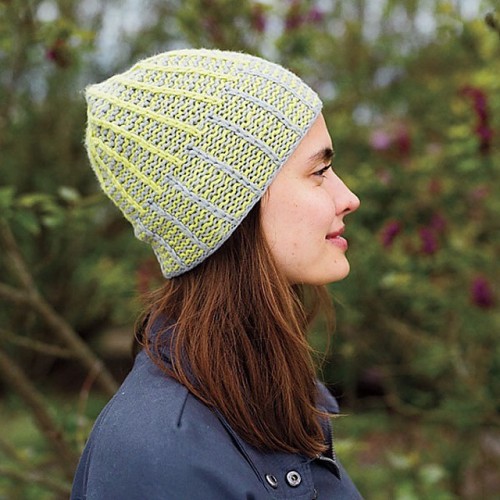 Meet my new design Cozy Lines Hat exclusively designed for @knit_picks and their new Snuggle Puff ya