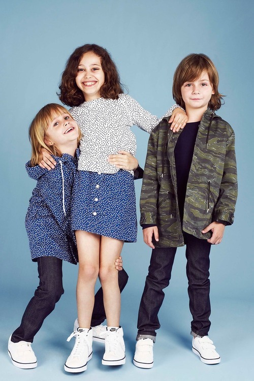 wgsn:   Great little kidswear collaboration between A.P.C.and Bonton, in store January 2014. 