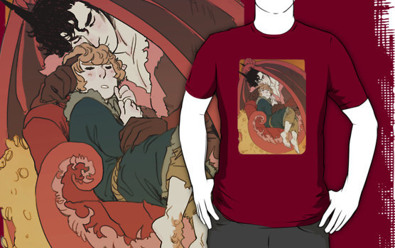 Hey guys~ I updated my Redbubble today with some recent drawings; just shirts and