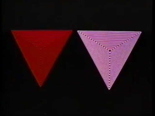 talesfromweirdland:Trippy early 1970s computer animation art by artist/inventor/pioneer, John Whitne