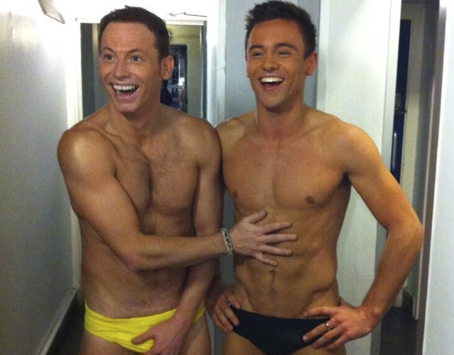 hotfamous-men:  Joe Swash and Tom Daley