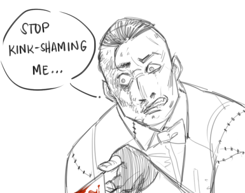 aya-fulton:“What the fuck are you going to do about it, Gluskin.”I miss drawing some Outlast shitpos