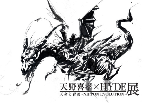 the-necrophantasmagoria:Yoshitaka Amano X HYDE