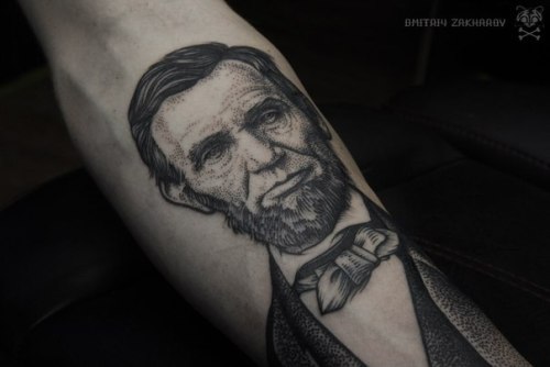 Dmitry Zakharov tattoo