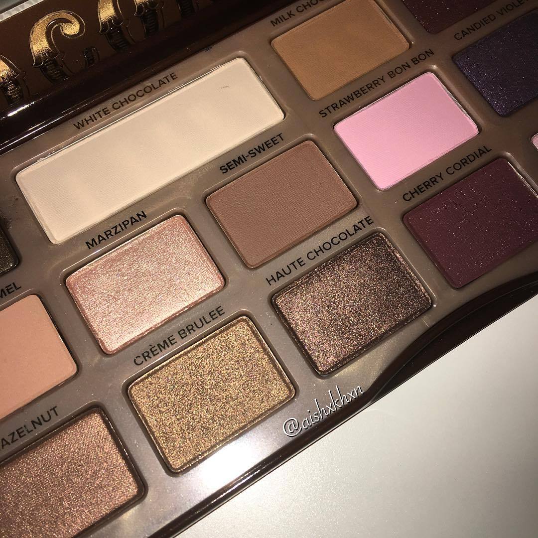 baddies:  Too Faced chocolate bar