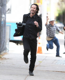 Onlyblackgirl:  Theocseason4: I’m Keanu Reeves Running Off With This Camera He