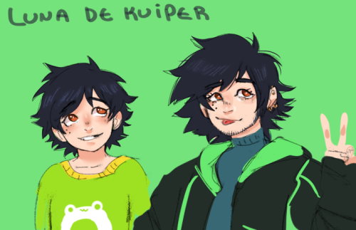 i thought i posted the de kuiper kids here but i was mistaken, the oldest daughter and the twins ;v;