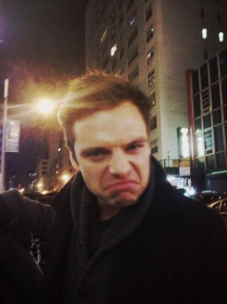  Me: Do A Really Mean Bucky-As-Winter-Soldier Face. Sebastian: Noooo…. ‘Cause