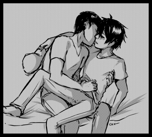 cheplicit:  ( ͡° ͜ʖ ( ͡° ͜ʖ ( ͡° ͜ʖ ( ͡° ͜ʖ ͡°) ͜ʖ ͡°)ʖ ͡°)ʖ ͡°)   age 18 hiro and 24 tada…yo. why do i still hear sirens in the distance. this was supposed to be a longer comic but i realized i’d probably never finish