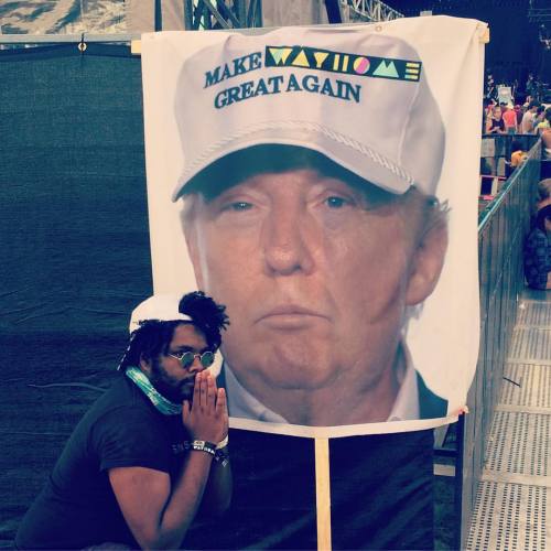 We&rsquo;re making #wayhome great again fam #mwga #trump2016 #woes (at WayHome Music Festival)