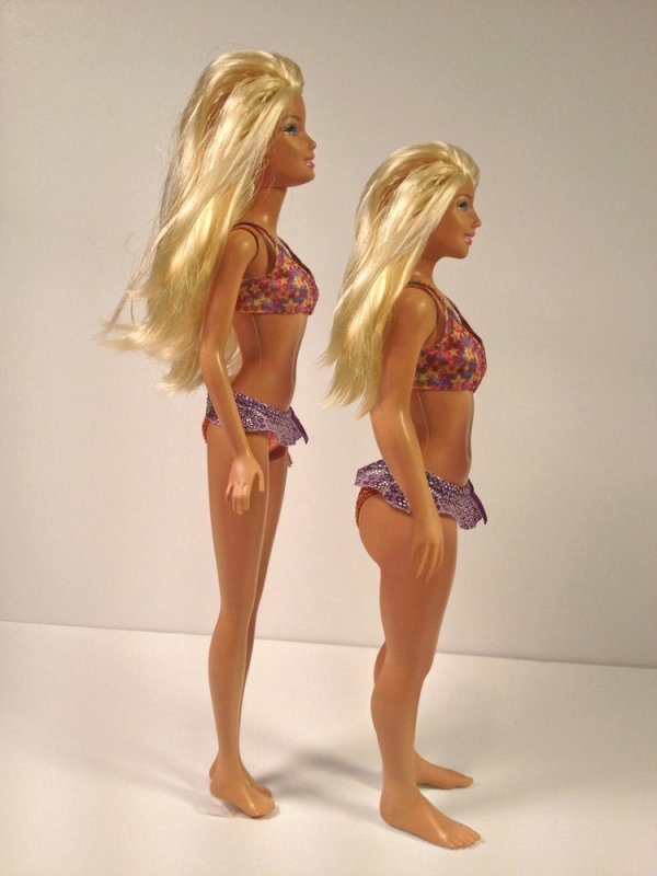 collegehumor:  Barbie Gets a Realistic Makeover Barbie got back. 