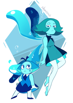 nomidot:My take on Era 1 Aquamarine