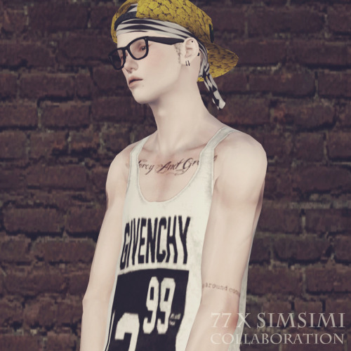simsimi-only-mine:  +++ the77sim3 X simsimi collaboration TEST SHOT+++ 77’s style headscarf + simsim
