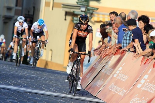 @WiggleHonda: Photo: @AnaSchnitzmeier during stage 5 at #Thuringen