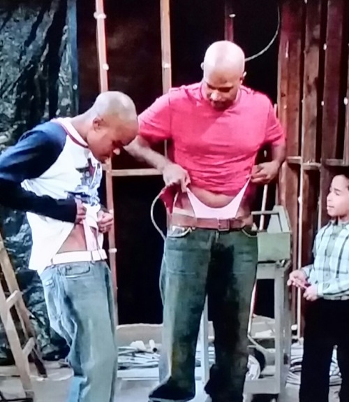 My wife and kids self wedgie
