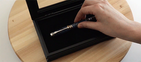 sanziene:  Poenari-Handmade wooden fountain pens 