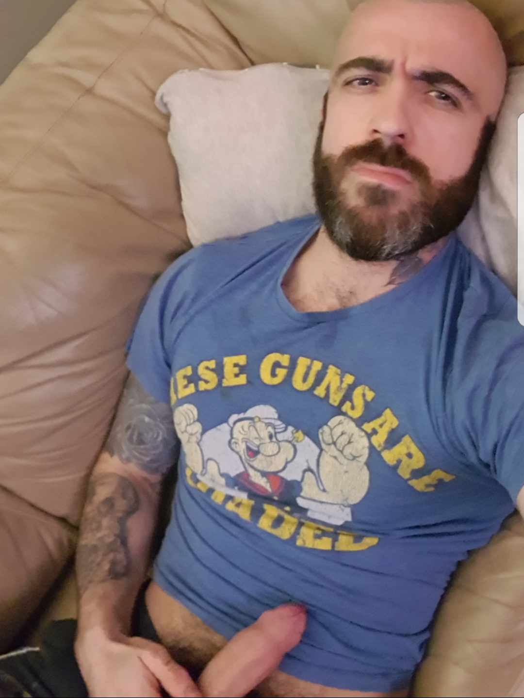 mattyscruffy:  Anyone find the picture I came in ?? It almost got my beard . There’s