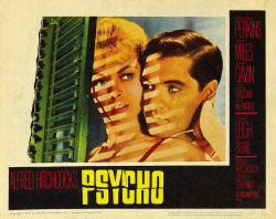 hellyeahhorrormovies:  Psycho, 1960, lobby