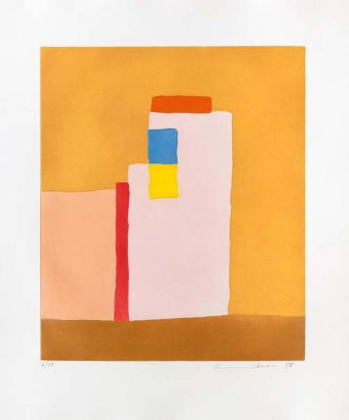  Etel Adnan, Adobe, 2018