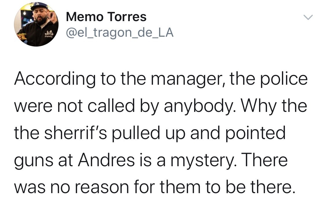 krxs100: Police officers shoot and kill Kid in Los Angeles: ‘He ran because he was scared’   Andrew Heney, owner of the Freeway autoshop, told a local CBS affiliate: “We had a security guard that was out front, because we had just had certain issues