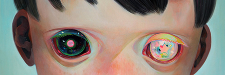 bunnysob:  Hikari Shimoda/下田ひかり- Child Painting details (eyes)  