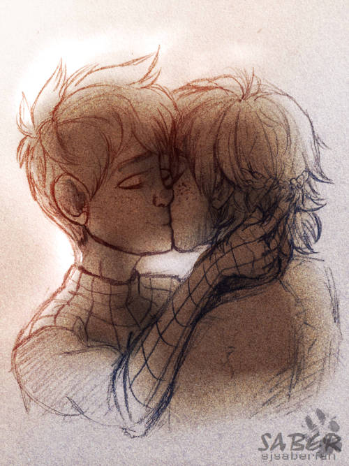 sjsaberfan:Hijack Spiderman!AU I sketched up after watching The Amazing Spider-Man 2 in theaters tod