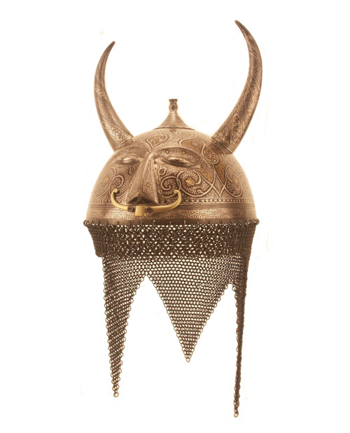 Khula khud from the Punjab region, India, 19th century.from The Worcester Art Museum : Higgins Armor