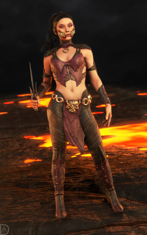 An idea of how Mileena could look in MK11 if she was added. NRS ADD HER WHEN.