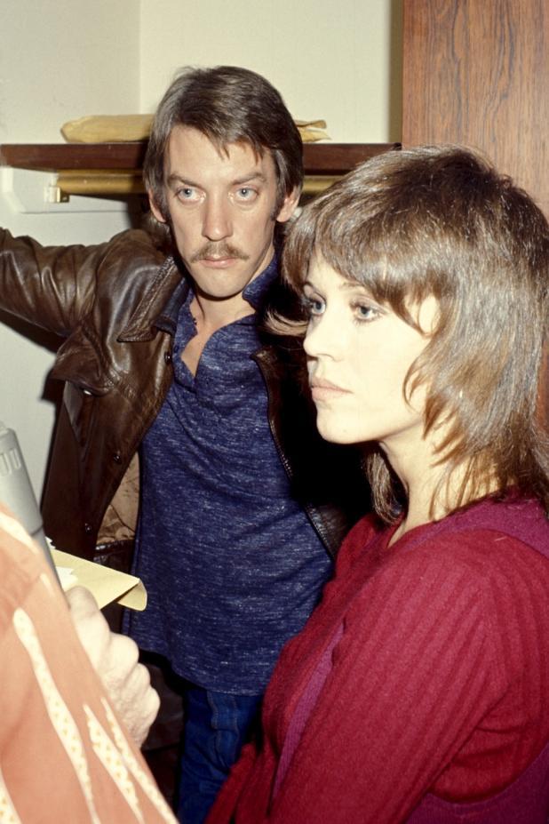 Donald Sutherland and Jane Fonda, 1971