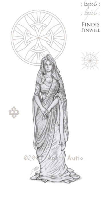 findisoftirion:WIP:Lords of Noldor: Findis by aautio