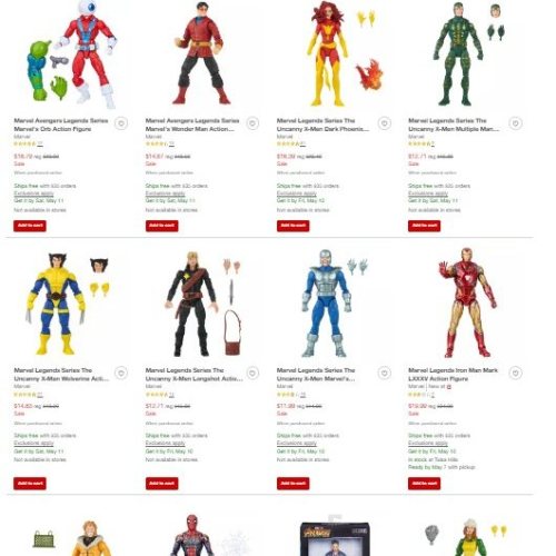 ICYMI
US Marvel Legends Target sale is still on.
➡️ https://goto.target.com/MLsale
🔗 LINK IN INSTA BIO LINKTREE ( https://linktr.ee/FLYGUYtoys ) FOR INSTA USERS UNDER ‘ON SALE’ SECTION.
More shown then here. Some fair deals.
#hasbro #marvellegends...
