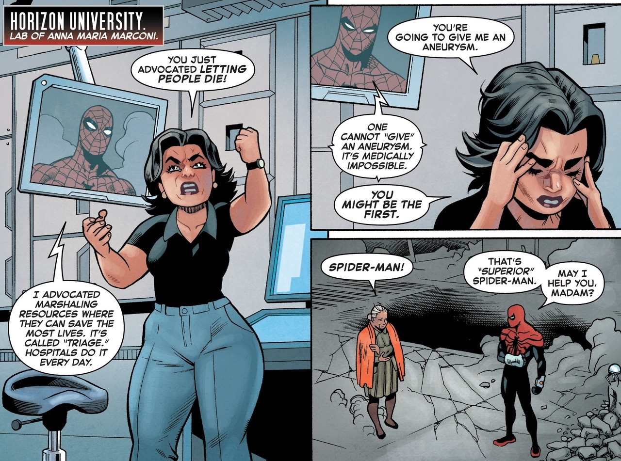 A blog dedicated to all your favorite moments — Superior Spider-Man #4  (2019) written by Christos...