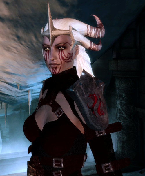 haha no, send help i really want to play as a qunari also send some hair with actual horns hair for 