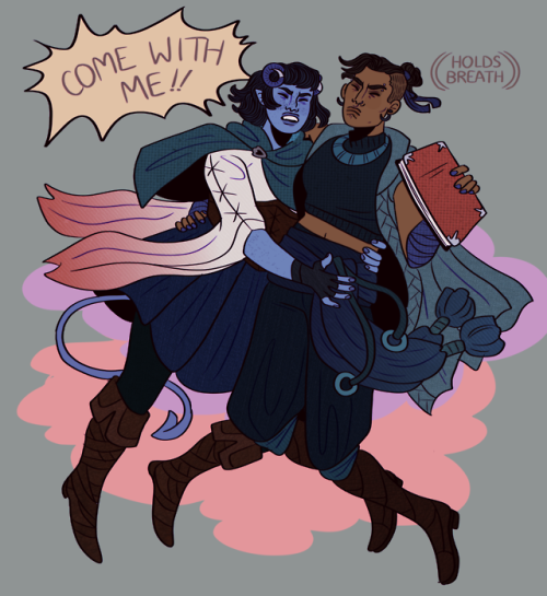 rabdoidal: i rly liked when jester casted dimentional door… shes a dashing hero ✨ kofi link i