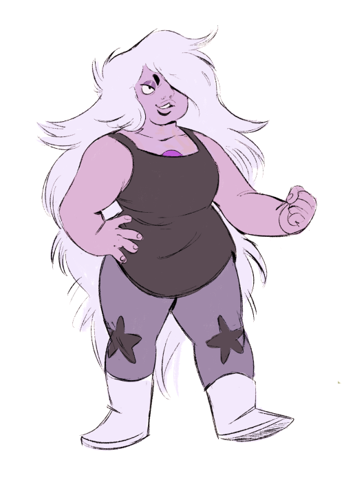 jaymamon:  Amethyst doodle