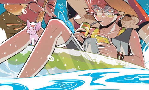 ruemxu:   Everyone keeps telling me to go to the beach, but summer is so far away…   My webcomic  ♣  Patreon 