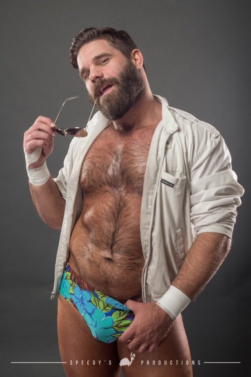 Professional wrestler Joey Ryan by Sadiel Ruiz for Speedy Productions. WOOF!