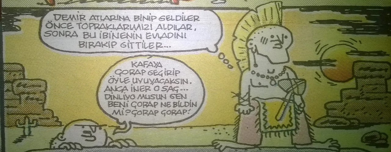 - kafaya çorap geçirip...