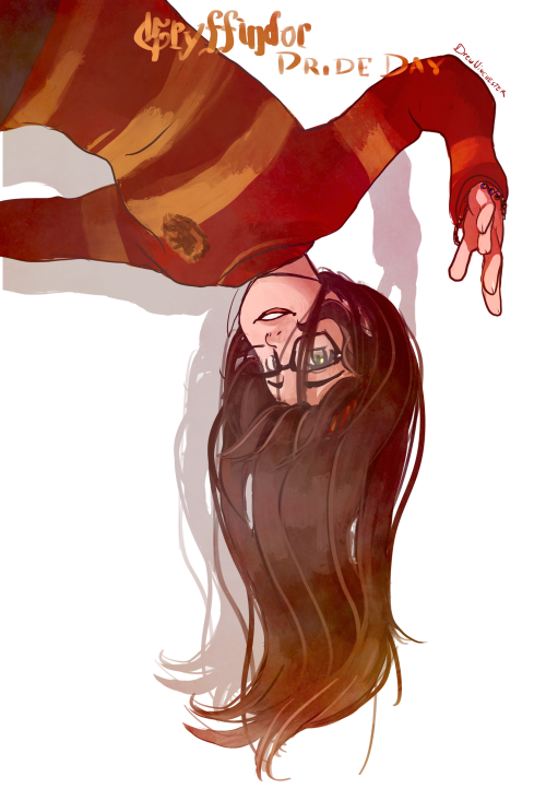 drew-winchester:Quickly passing by to wish you all a happy Gryffindor Pride day!