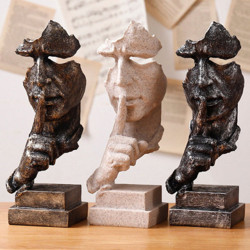 hellanah:Shhhhhh Face Figure  (15% OFF Discount Code: Super15)   Source hellanah