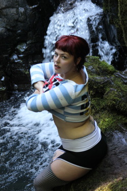 ryefaceupintherain:  this is where i lost the clothes and hoped into the waterfall! 