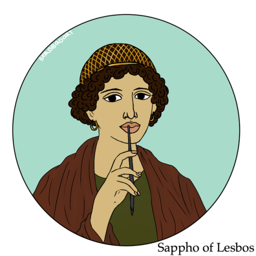 15 LGBT Legends from the past for 50 years of Stonewall 12/15: Sappho of LesbosSappho of Lesbos (ca.