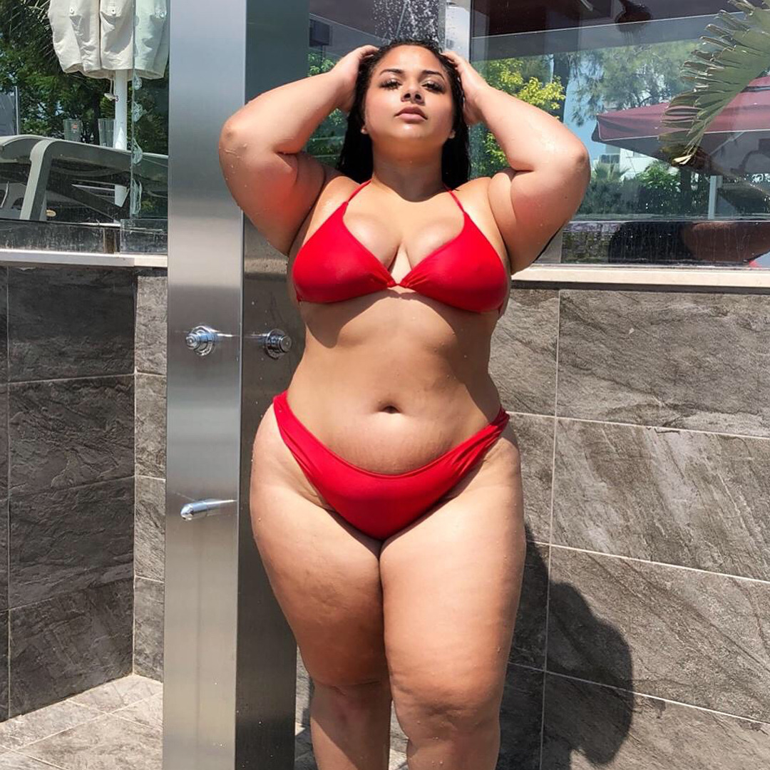 voluptuouscafe: Todays hottie is @dianasirokai. It’s not about the perfect shape,