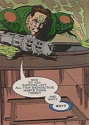 thathomestar:twopercentsuccess:The Best of the “The Doom Comic” (1996)  The Doom Comic was written as a tie-in to the once uber popular video game series Doom. The only problem is that the writers of the comic decided to take every drug imaginable