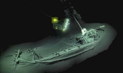 Archaeologists have found what they believe to be the world’s oldest intact shipwreck at the bottom 