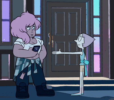 Porn photo a-peridot:  Pearl and her new gf   💕