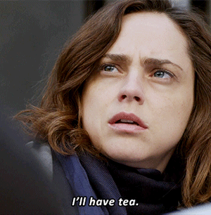 ventingblacklist:    Would you like coffee or tea, something to eat?  - No, thank you. Just answers.  