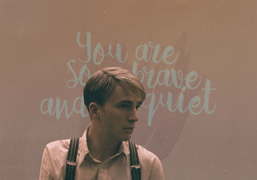 founderofshield:  You are so brave and quiet I forget you are suffering.- Ernest