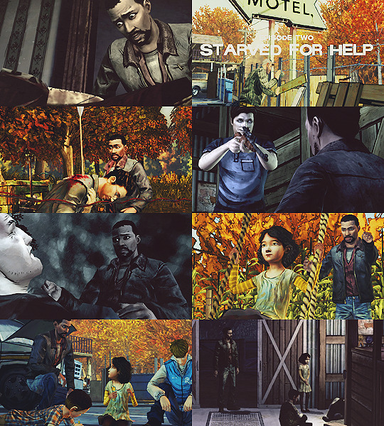 wickedhawtwexler:  the walking dead game ↳ season 1 episode 2: "starved for